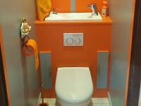 WiCi Bati, WC suspendu avec vasque lave-mains intégré - Monsieur D (76)